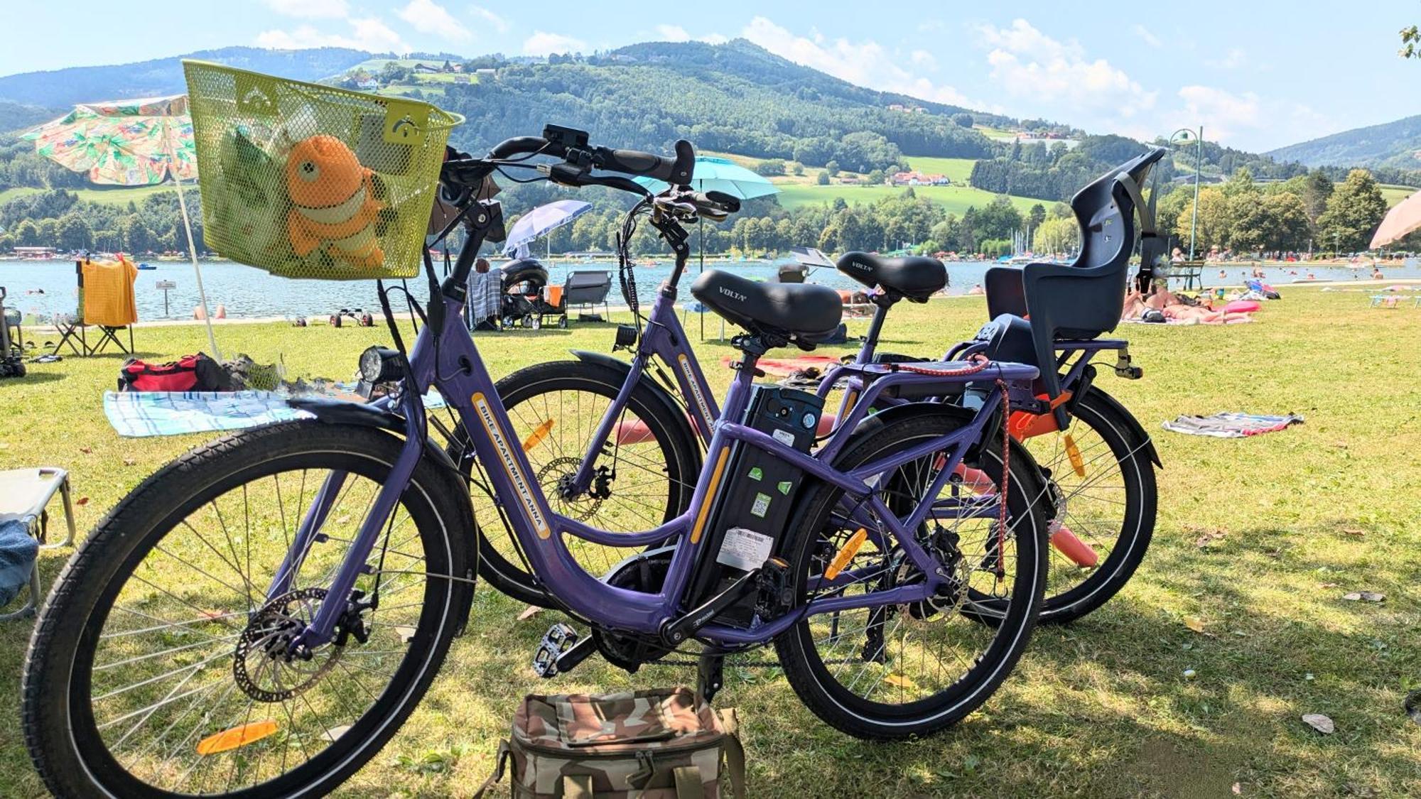 Zwei Schlafzimmer Ferienapartment Anna Am Stubenbergsee Inklusive Vier E-Bikes Bagian luar foto